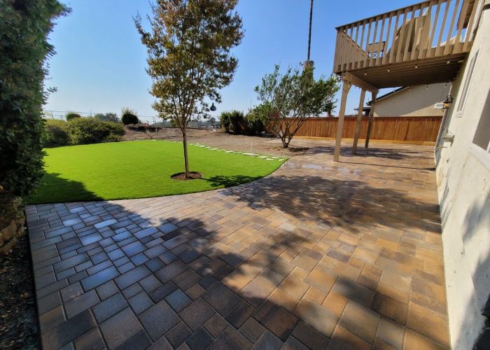 after a outdoor patio remodel